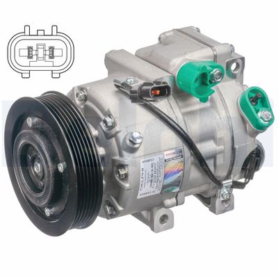 Компрессор, кондиционер DELPHI CS20514