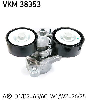 Siksnas spriegotājs, Ķīļsiksna SKF VKM 38353