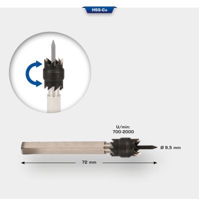 Metinājuma punkta frēze KS TOOLS BT516001