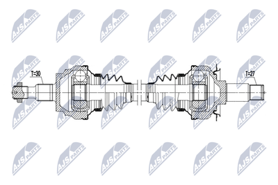 Приводной вал NTY NPW-ME-200