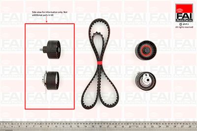 Комплект ремня ГРМ FAI AutoParts TBK150