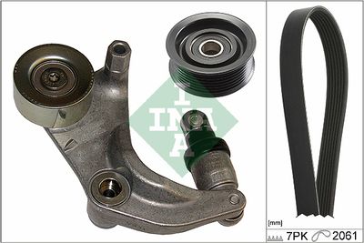 Поликлиновой ременный комплект Schaeffler INA 529 0152 10