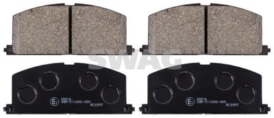 Комплект тормозных колодок, дисковый тормоз SWAG 81 91 6581