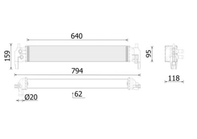 Radiators, Motora dzesēšanas sistēma MAHLE CR 2700 000P