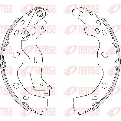 Тормозные колодки REMSA 4227.00