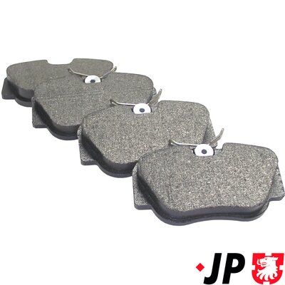 Bremžu uzliku kompl., Disku bremzes JP GROUP 1363600310