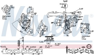 Kompresors, Turbopūte NISSENS 93512