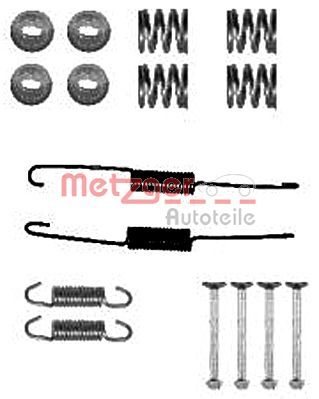 METZGER 1050879 Piederumu komplekts, Bremžu loki