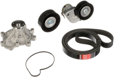 Ūdenssūknis + ķīļrievu siksnas komplekts GATES KP17PK2418