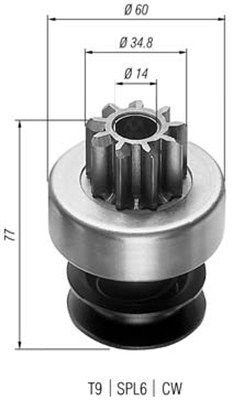 Zobrats, Starteris MAGNETI MARELLI 940113020161