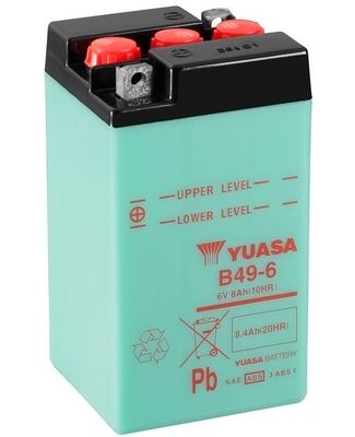 Startera akumulatoru baterija YUASA B49-6
