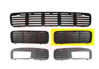 VAN WEZEL 5826591 Ventilatora reste, Bampers