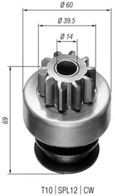 Zobrats, Starteris MAGNETI MARELLI 940113020154