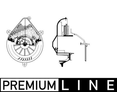Salona ventilators MAHLE AB 72 000P