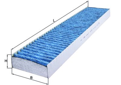Фильтр, воздух во внутренном пространстве MAHLE LAO 242