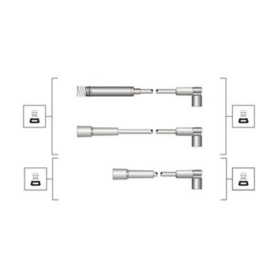 Augstsprieguma vadu komplekts MAGNETI MARELLI 941319170020