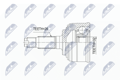 Шарнирный комплект, приводной вал NTY NPZ-HD-016