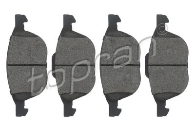 Комплект тормозных колодок, дисковый тормоз TOPRAN 302 338