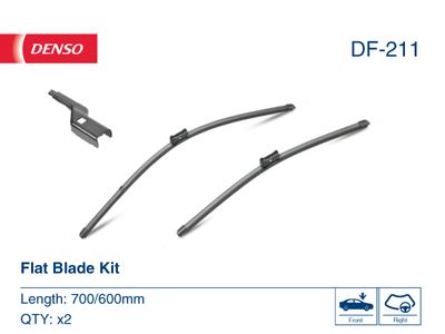 Stikla tīrītāja slotiņa DENSO DF-211