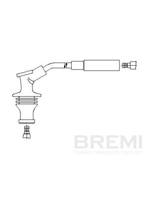 Провод зажигания BREMI 625/50