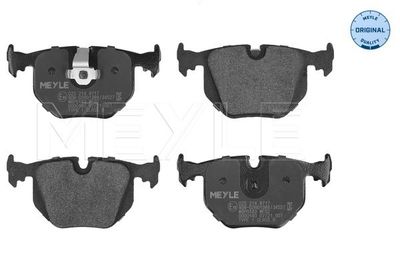 Bremžu uzliku kompl., Disku bremzes MEYLE 0252148717