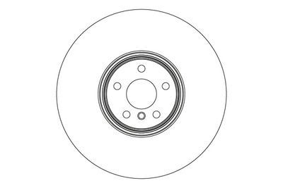 Bremžu diski TRW DF6638S