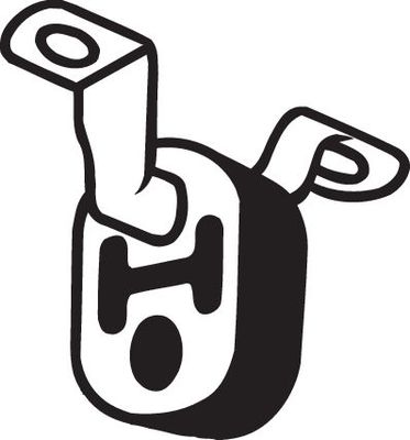 Резиновые полоски, система выпуска BOSAL 255-230