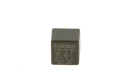 BOSCH 0986AH0083 Relejs, Darba strāva