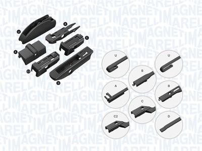 Щетка стеклоочистителя MAGNETI MARELLI 000713617330