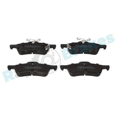 Bremžu uzliku kompl., Disku bremzes RAP BRAKES R-P1345