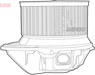 Вентилятор салона DENSO DEA23011