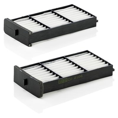 Фильтр, воздух во внутренном пространстве MANN-FILTER CU 2106-2