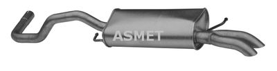 Глушитель выхлопных газов конечный ASMET 19.027