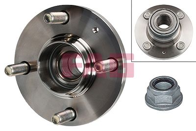 Riteņa rumbas gultņa komplekts Schaeffler FAG 713 6190 80