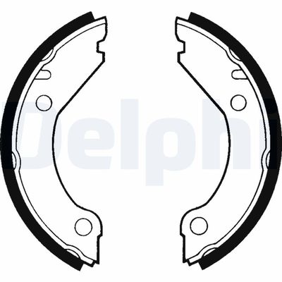 Bremžu loku kompl., Stāvbremze DELPHI LS1375