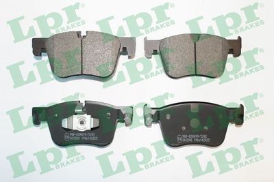 Bremžu uzliku kompl., Disku bremzes LPR 05P2025