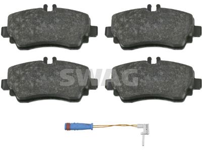 Bremžu uzliku kompl., Disku bremzes SWAG 10 91 6439