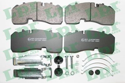 Bremžu uzliku kompl., Disku bremzes LPR 05P1185K