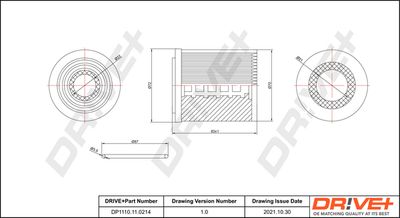 Масляный фильтр Dr!ve+ DP1110.11.0214