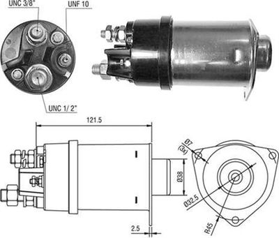 Ievilcējrelejs, Starteris MAGNETI MARELLI 940113050041