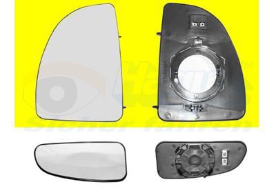 VAN WEZEL 1747837 Spoguļstikls, Ārējais atpakaļskata