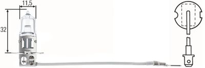 Kvēlspuldze, Pamatlukturis HELLA 8GH 002 090-481