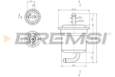 Топливный фильтр BREMSI FE1892