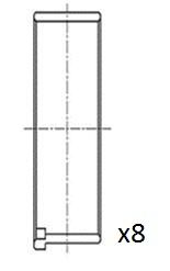 Шатунный подшипник FAI AutoParts BB2054-025