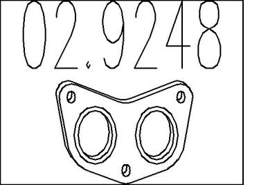 Blīve, Izplūdes caurule MTS 02.9248