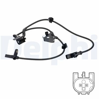 Датчик, частота вращения колеса DELPHI SS20753