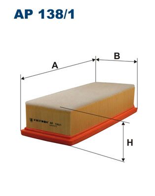 Gaisa filtrs FILTRON AP 138/1