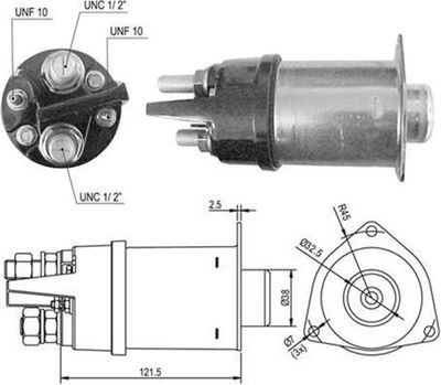 Ievilcējrelejs, Starteris MAGNETI MARELLI 940113050425