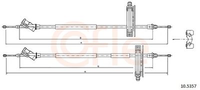 Trose, Stāvbremžu sistēma COFLE 10.5357