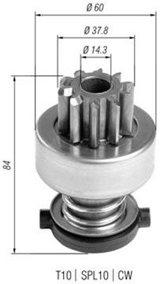 Zobrats, Starteris MAGNETI MARELLI 940113020403